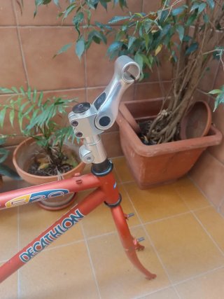 Cuadro acero cicloturismo