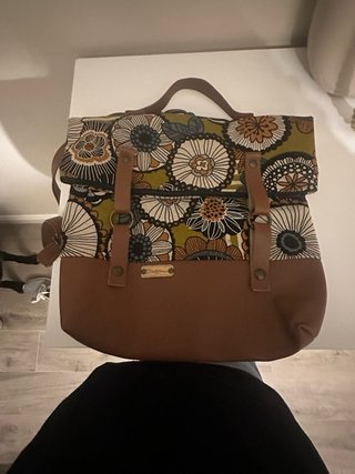 Zainetto CarlottinaLab fantasia floreale