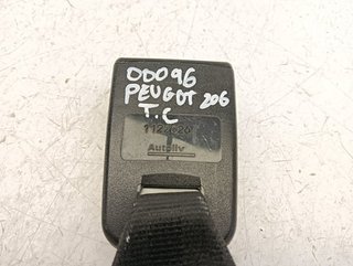 ENGANCHE CINTURON TRASERO DERECHO PEUGEOT 206 KFW