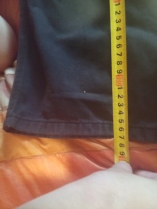 Pantalón Cargo Negro Pull and Bear
