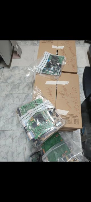 Lote 250 Placas TV LED Smart tv