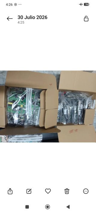Lote 250 Placas TV LED Smart tv
