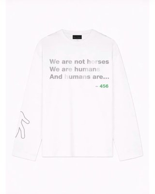 Camiseta Sans Visage manga larga talla S