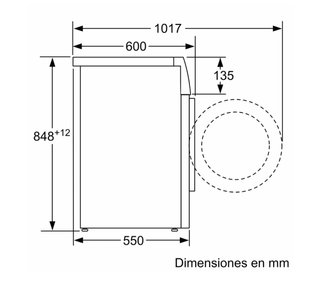 Lavadora Bosch 8kg