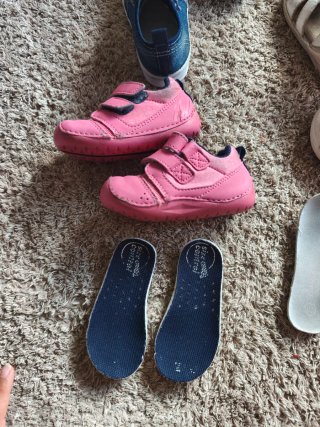 Lote 4 pares zapatos niña T20-21