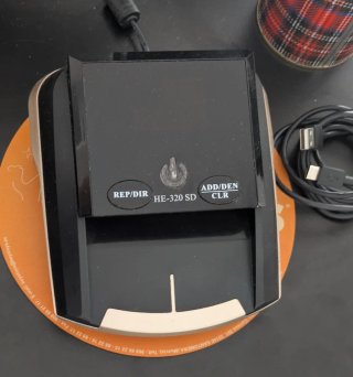Detector de billetes falsos HE-320 SD