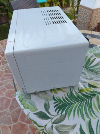 Microondas blanco OK.