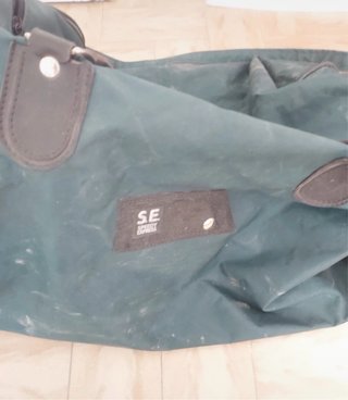 Borsone da viaggio verde