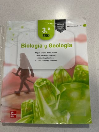 Biología y Geología : 3o ESO