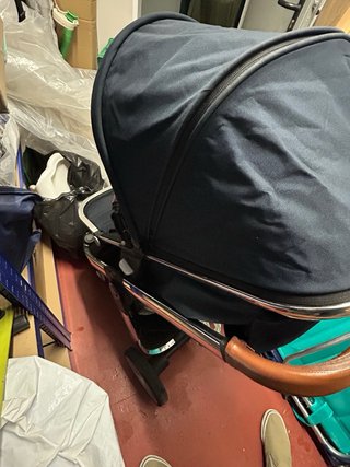 Passeggino per neonati blu navy Arrue oxy