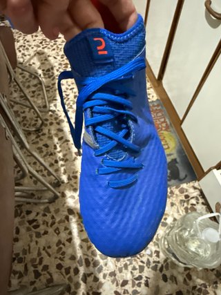Zapatillas de fútbol azules