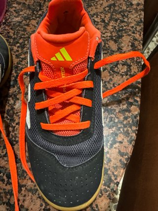 Scarpe da tennis Adidas Predator Nero Arancione