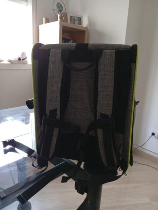 Mochila transportín para pájaros