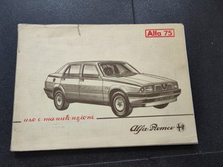 Alfa Romeo 75 Manual Proprietario