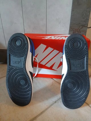 Nike Court Vision Mid Blu/Bianco Taglia 45