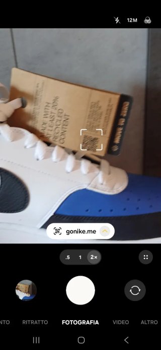 Nike Court Vision Mid Blu/Bianco Taglia 45