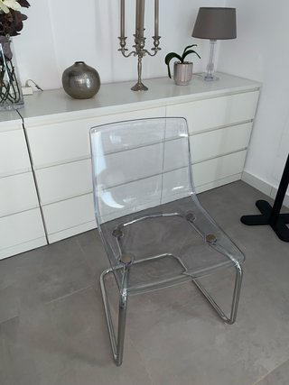 6 Sillas Tobias Transparentes Ikea