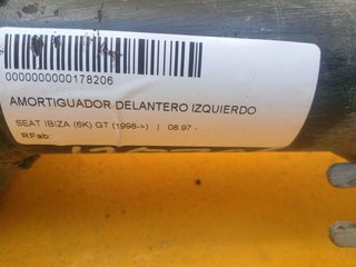 AMORTIGUADOR DELANTERO IZQUIERDO SEAT IBIZA (6K) GT (1998->)