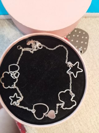 Collar Tous Plata Corazones y Estrellas