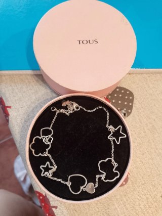 Collar Tous Plata Corazones y Estrellas
