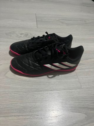 Scarpe da calcio Adidas Copa nere e rosa