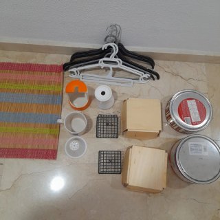 Lote de artículos de hogar