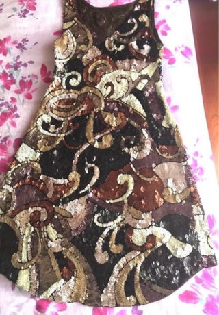Vestido de Fiesta con Lentejuelas