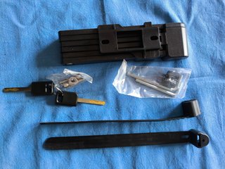 Candado Bici alta seguridad plegable WEST BIKING