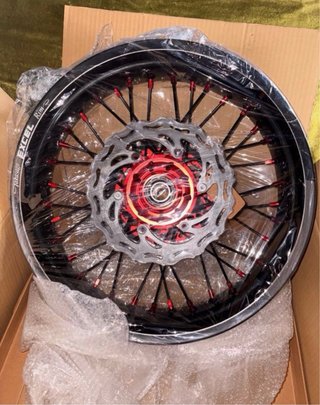 Jantes Supermotard Excel Aro Preto