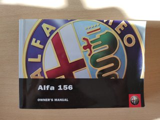 Manual Alfa Romeo 156 Proprietário