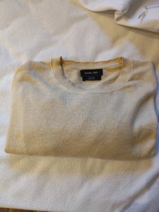 Jersey Massimo Dutti Lino Talla S Beige