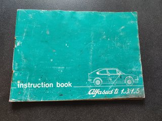 Alfa Romeo Alfasud ti 1.3 Manual del Proprietario