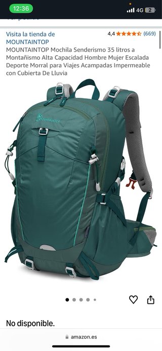 Mochila MOUNTAINTOP Adventure 30L
