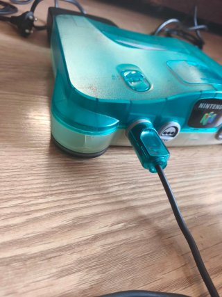 Nintendo 64 Transparente Verde