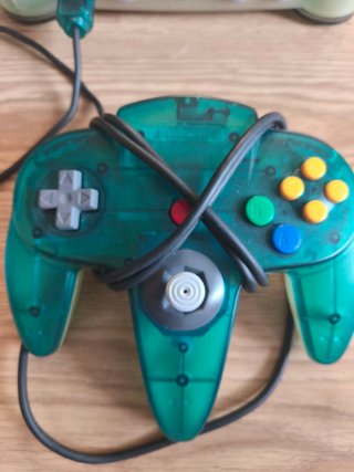 Nintendo 64 Transparente Verde