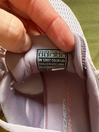 Zapatillas Skechers Gris y Rosa