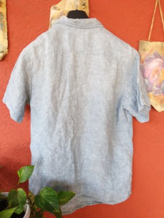 Camicia uomo Lino Amazon Essentials Tg L