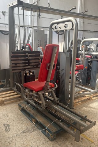 Prensa de placas para gimnasio