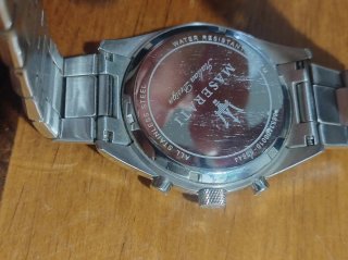 Orologio Maserati Uomo Acciaio Inox Grigio