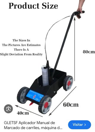 Máquina para pintar líneas de suelo
