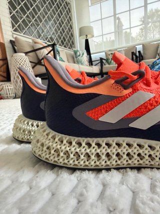 Zapatillas Adidas 4DFWD Talla 42 2/3 Naranjas
