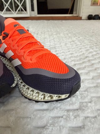 Zapatillas Adidas 4DFWD Talla 42 2/3 Naranjas