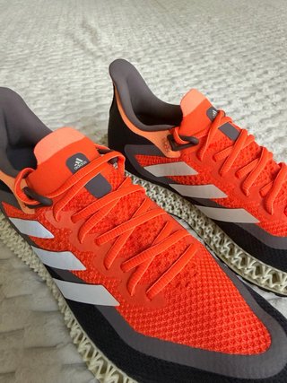 Zapatillas Adidas 4DFWD Talla 42 2/3 Naranjas