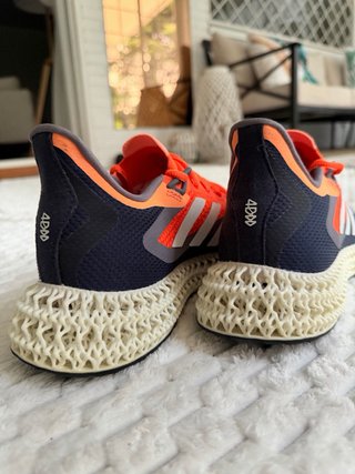 Zapatillas Adidas 4DFWD Talla 42 2/3 Naranjas