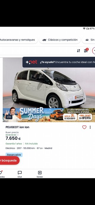 Peugeot iOn 2017