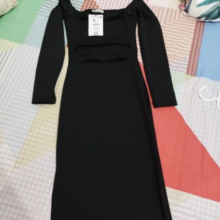 Vestido Zara Negro Talla XS/34