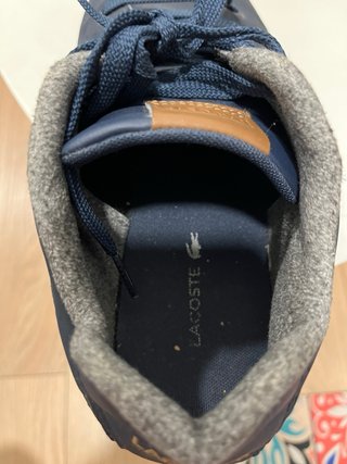 Zapatillas Lacoste Azul Marino