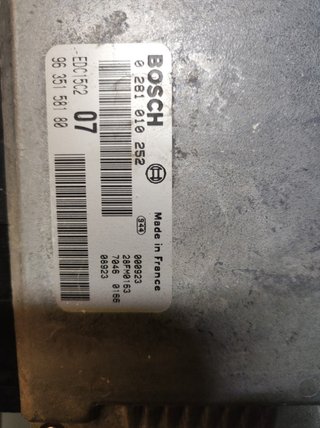 279 centralita motor uce 0281010252 citroen xantia