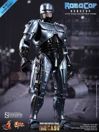 Hot Toys RoboCop 1/6 MMS Diecast Figura Colecciona