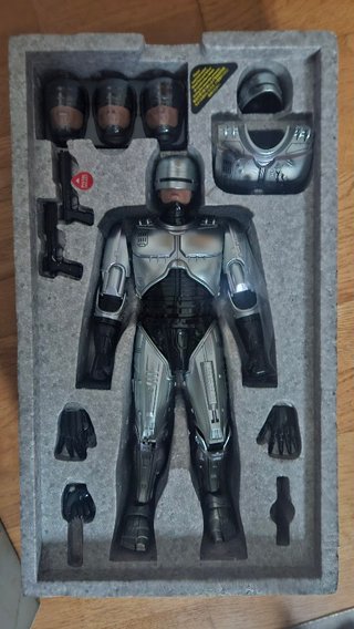 Hot Toys RoboCop 1/6 MMS Diecast Figura Colecciona